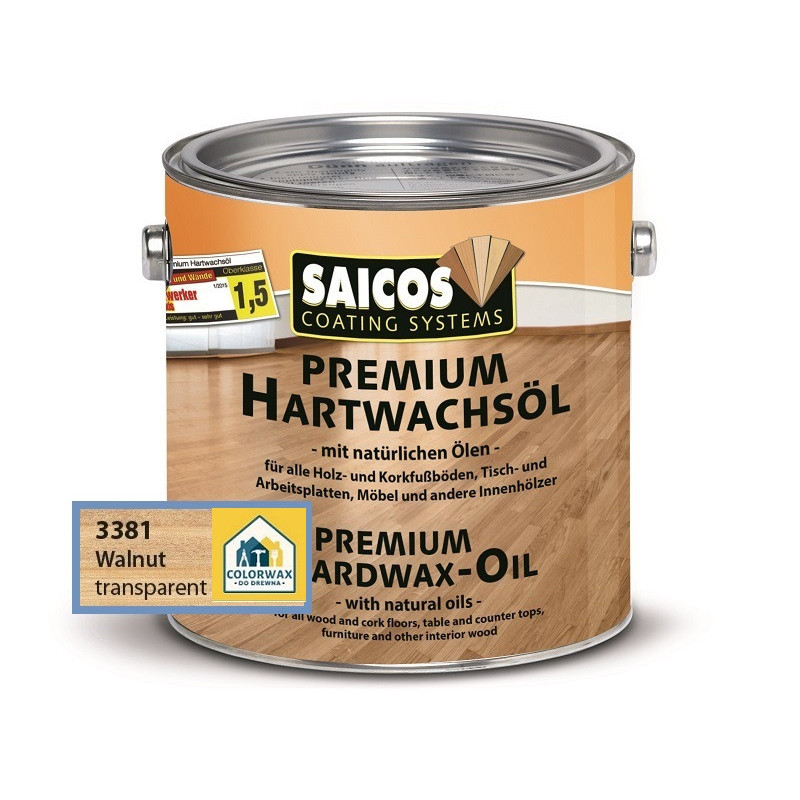 Saicos Wosk Twardy 3381 Orzech